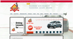 Desktop Screenshot of drivecodrivingschool.co.za